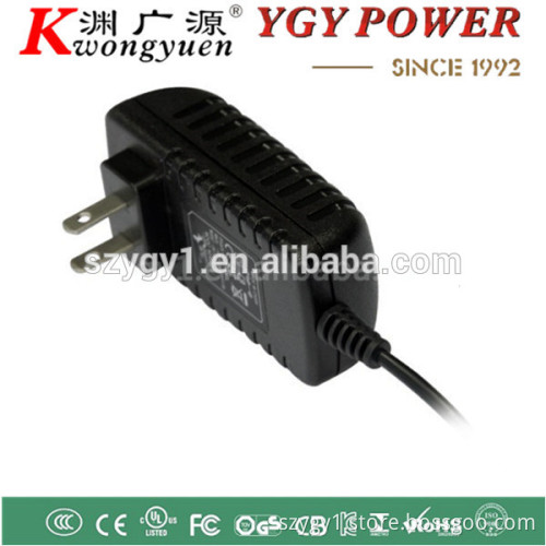 12v 2a wall mount type power supply with UL FCC Certification